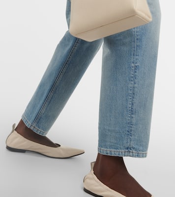 Jean tapered  à taille mi-haute | Brunello Cucinelli