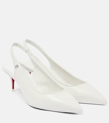 Escarpins Sporty Kate Sling 55 en cuir | Christian Louboutin