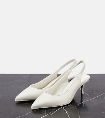 Escarpins Sporty Kate Sling 55 en cuir | Christian Louboutin