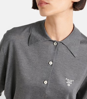 Polokleid aus Seide | Prada