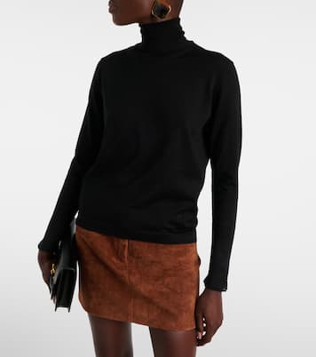 Cashmere and silk turtleneck top | Tom Ford