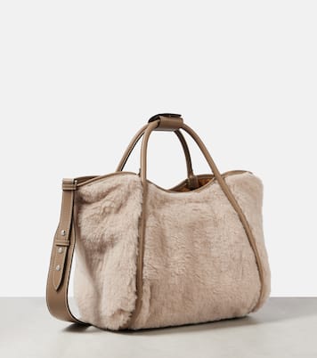 Borsa Marine Small in teddy | Max Mara