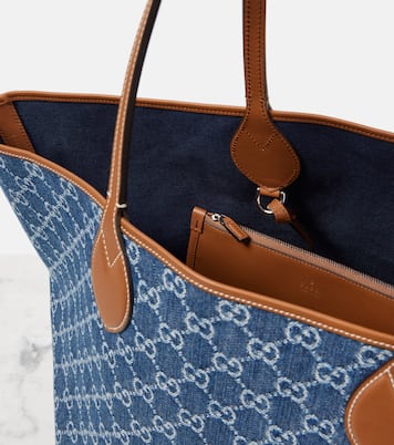 Sac Gucci Totissima GG Medium en jean | Gucci