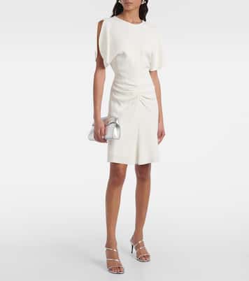 Abito corto con ruches | Victoria Beckham