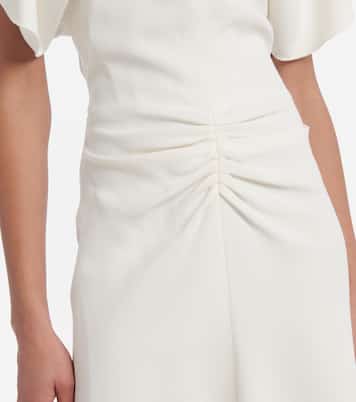 Abito corto con ruches | Victoria Beckham