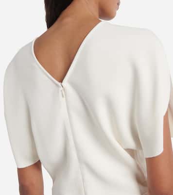 Abito corto con ruches | Victoria Beckham