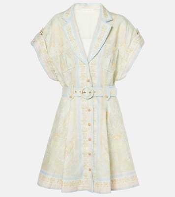 Robe chemise Acacia en lin | Zimmermann