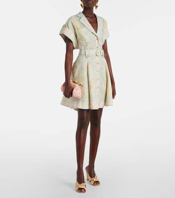 Robe chemise Acacia en lin | Zimmermann