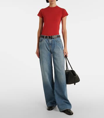 Top Tommy en coton et soie | The Row