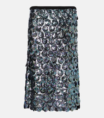Photon sequined crochet midi skirt | Christopher Esber