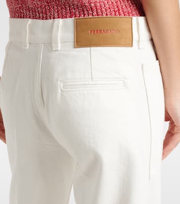 Jean droit à taille mi-haute | Ferragamo