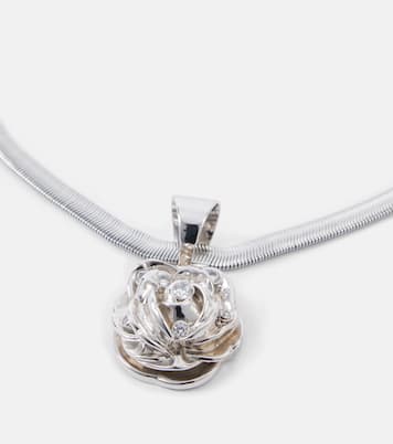 Collana con pendente e cristalli | Magda Butrym