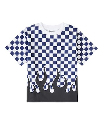 Camiseta Rodney de algodón a cuadros | Molo