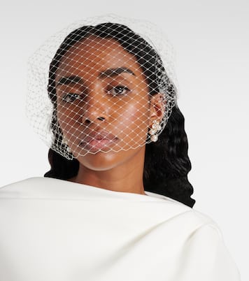 Bridal Voilette headband | Jennifer Behr