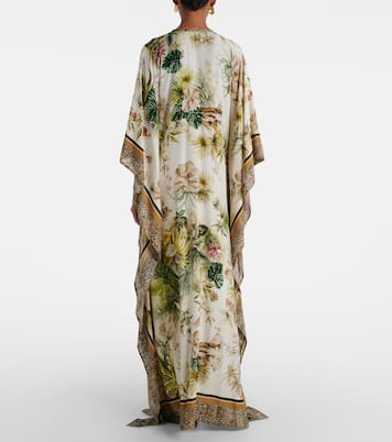 Savannah printed chiffon kaftan | Elie Saab
