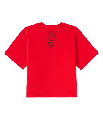 Camiseta de jersey de algodón estampada | Marc Jacobs Kids