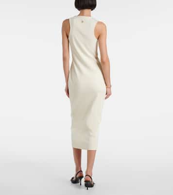 Abito midi in cotone a coste | Givenchy