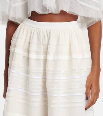 Gonna midi in pizzo e tulle | Xu Zhi