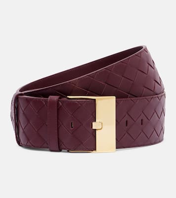 Cinturón de piel Intrecciato | Bottega Veneta