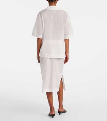 Camisa de organza de algodón | Róhe
