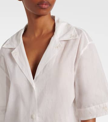 Camisa de organza de algodón | Róhe