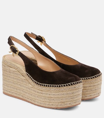 Alpargatas con cuña de ante | Gianvito Rossi