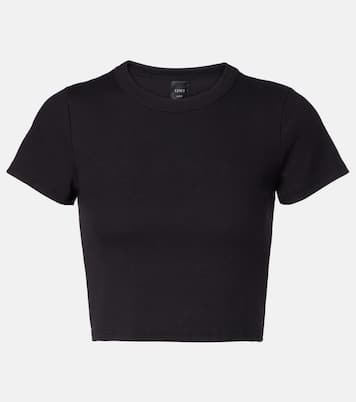 Cropped-Top Kelly aus einem Baumwollgemisch | Leset