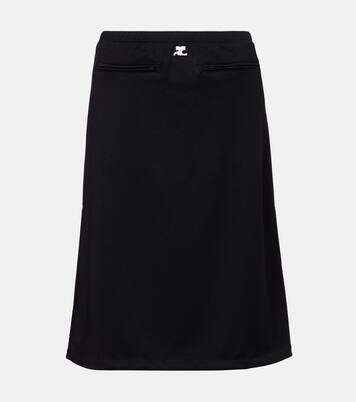 Falda midi Interlock Tracksuit | Courrèges