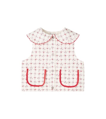 Bestickte Weste Lissy aus Baumwolle | Bebe Organic