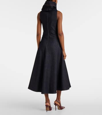 Denim midi dress | Jacquemus