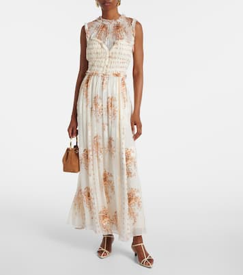 Kasia floral silk-blend maxi dress | Ulla Johnson
