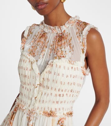 Kasia floral silk-blend maxi dress | Ulla Johnson