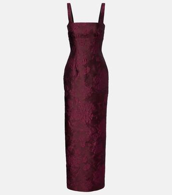Robe Micheline aus Cloqué  | Emilia Wickstead
