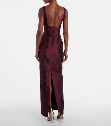 Robe Micheline aus Cloqué  | Emilia Wickstead