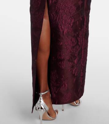 Robe Micheline aus Cloqué  | Emilia Wickstead
