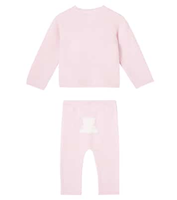 Baby knitted cardigan and pants set | Patachou