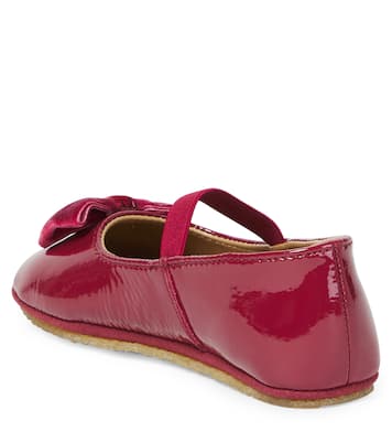 Rosen patent leather Mary Jane flats | Wheat