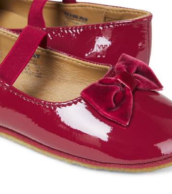 Rosen patent leather Mary Jane flats | Wheat