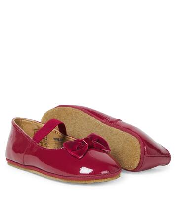 Rosen patent leather Mary Jane flats | Wheat