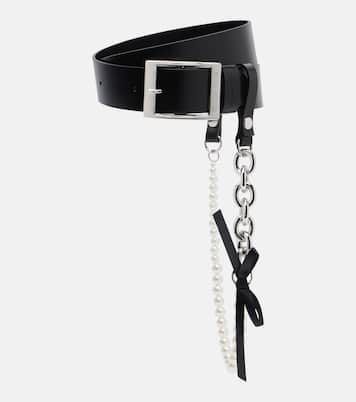 Embellished leather belt | Simone Rocha