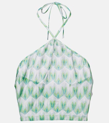 Zig Zag halterneck top | Missoni