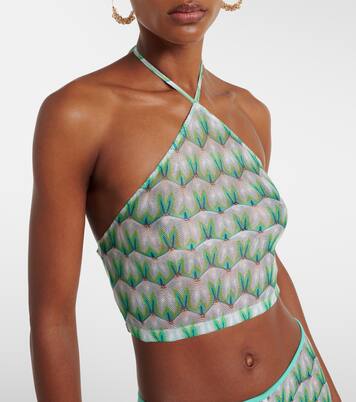 Zig Zag halterneck top | Missoni