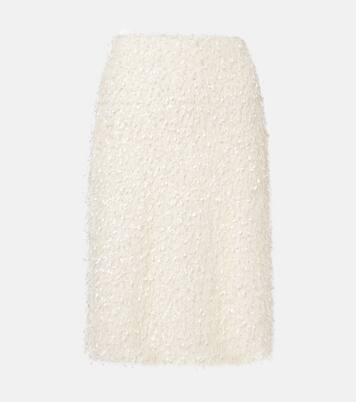 Fringed midi skirt | Vince