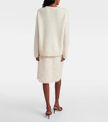 Fringed midi skirt | Vince