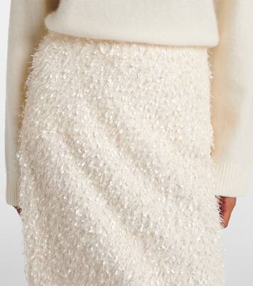 Fringed midi skirt | Vince