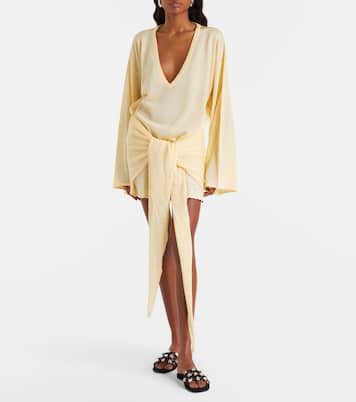 网眼针织迷你连衣裙 | The Attico