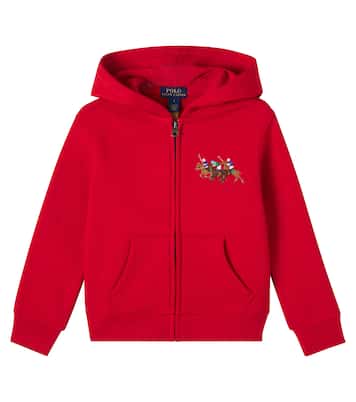 Sudadera en mezcla de algodón bordada | Polo Ralph Lauren Kids