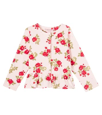 Velula floral velvet cardigan | Konges Sløjd