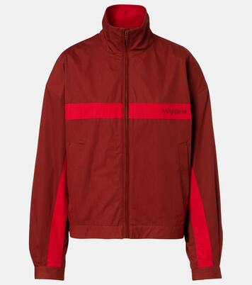 Logo cotton blouson jacket | Saint Laurent