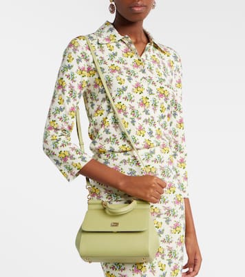 Sicily Small leather top-handle bag | Dolce&Gabbana